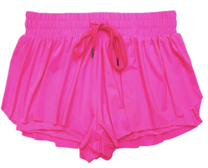 Hot Pink Fly Away Shorts