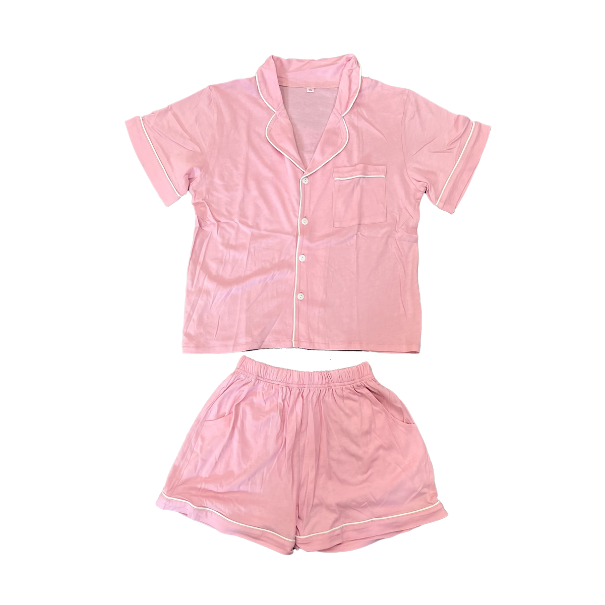 Pink Bamboo PJ Short Set