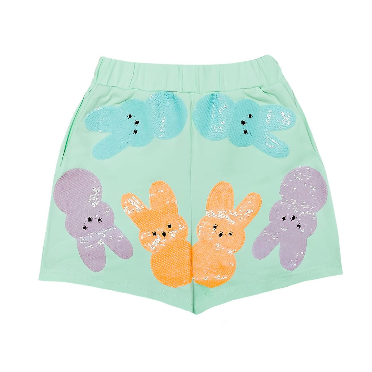 Belle Cher Peeps Sequin Shorts