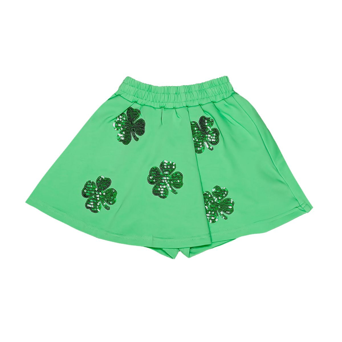 Belle Cher Green Clover Skort