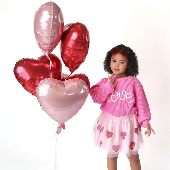 Sequin Heart Day Tutu