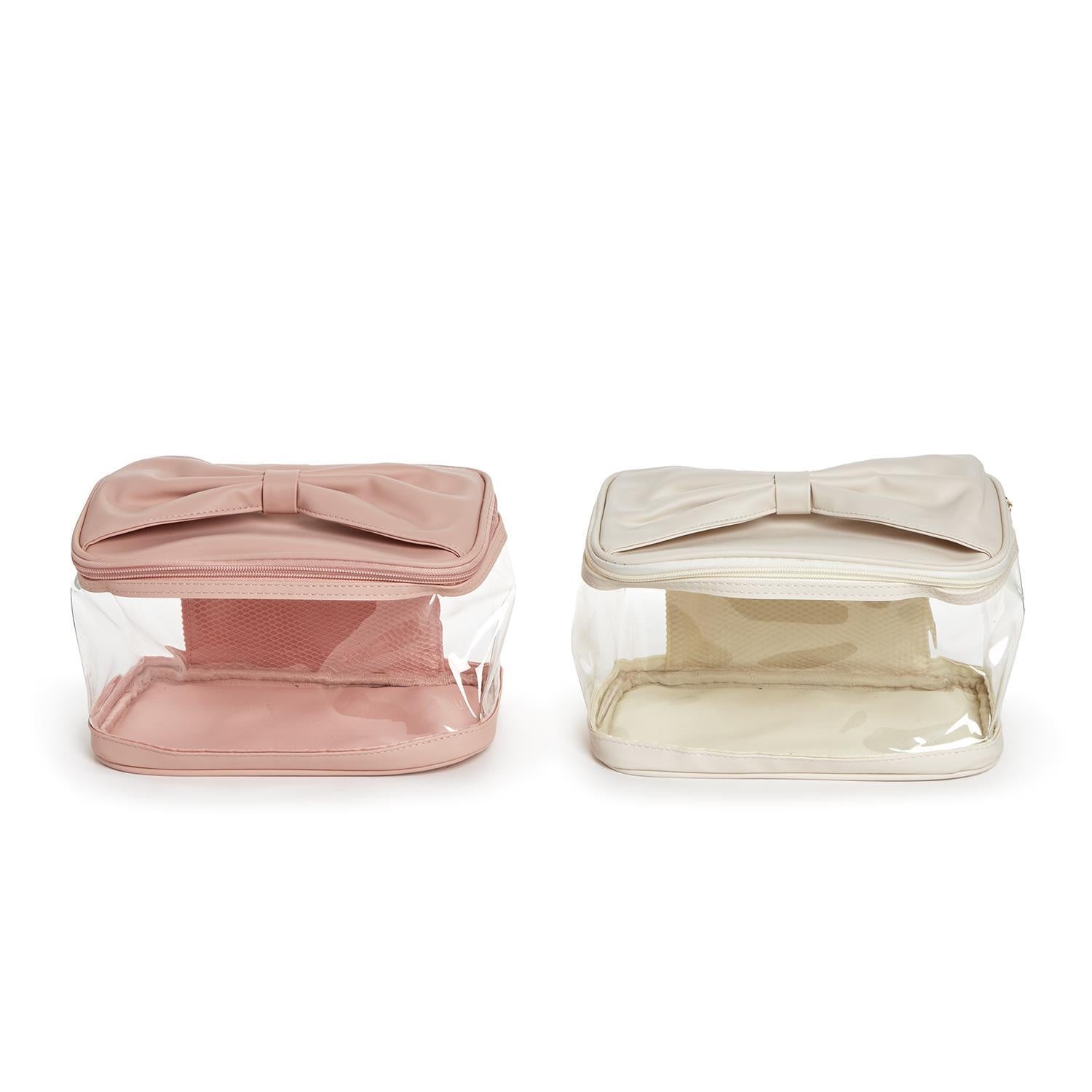 Bow Clear Cosmetic Case