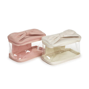 Bow Clear Cosmetic Case