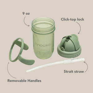 noüka Straight Straw Cup - Wave