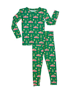 Luke Christmas Truck PJ Set