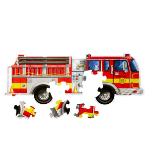 Giant Fire Engine Floor Puzzle