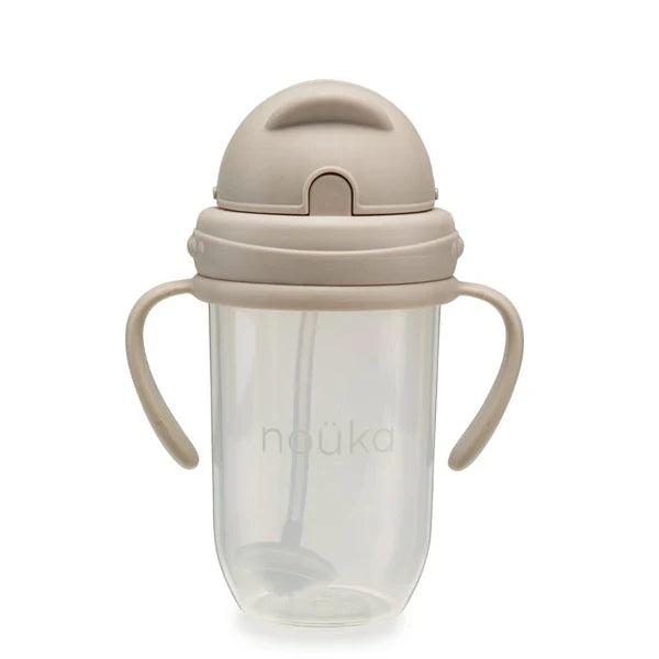 noüka Weighted Straw Cup - Soft Sand