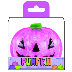 Pink Pumpkin Squeeze Toy