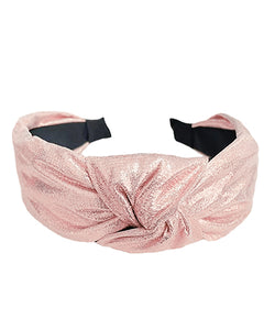 Metallic Knotted Headband