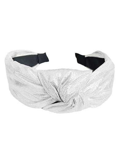 Metallic Knotted Headband