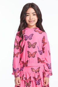 Chaser Colorful Butterflies Hoodie