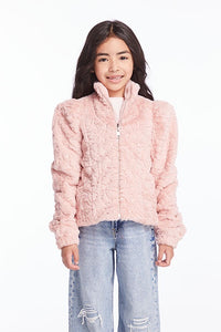 Chaser Pinky Puff Sleeve Jacket