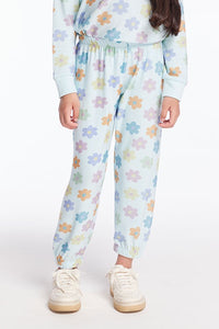 Chaser Colorful Daisies Pant