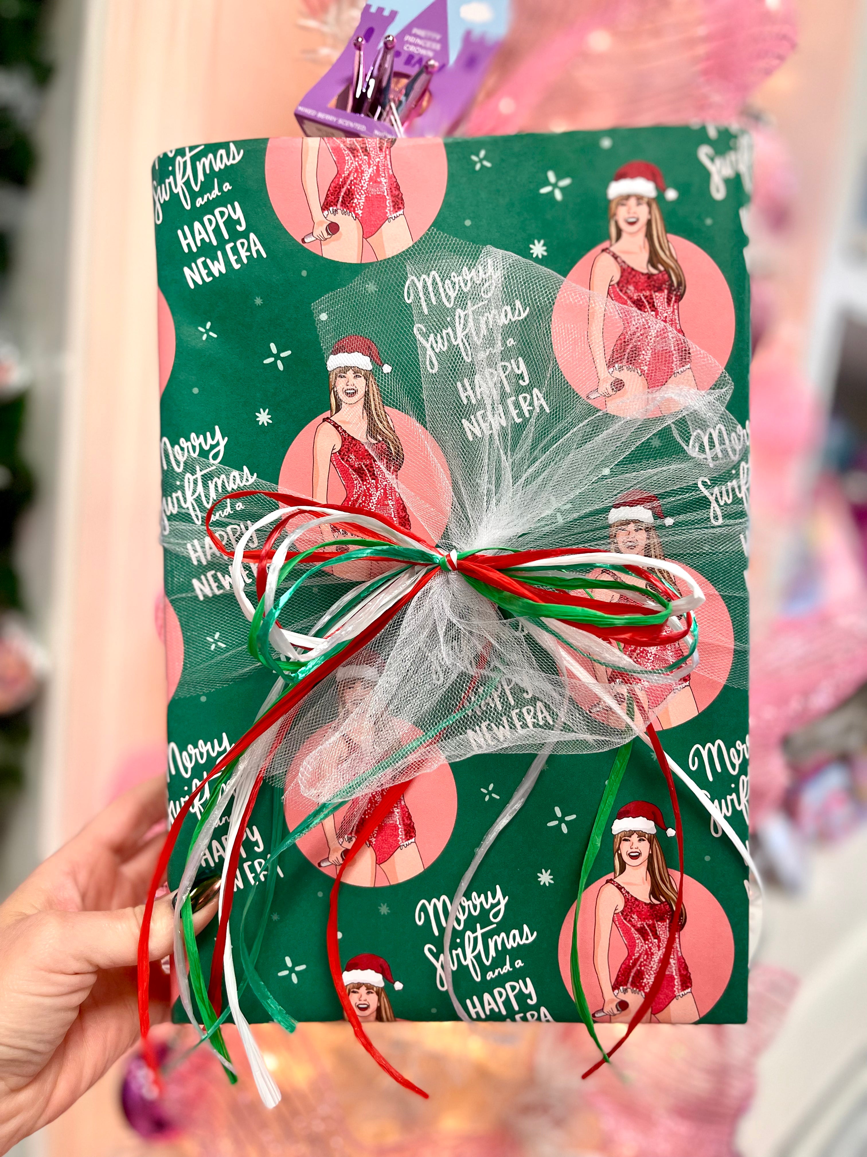 Taylor Swift Christmas Gift Wrap