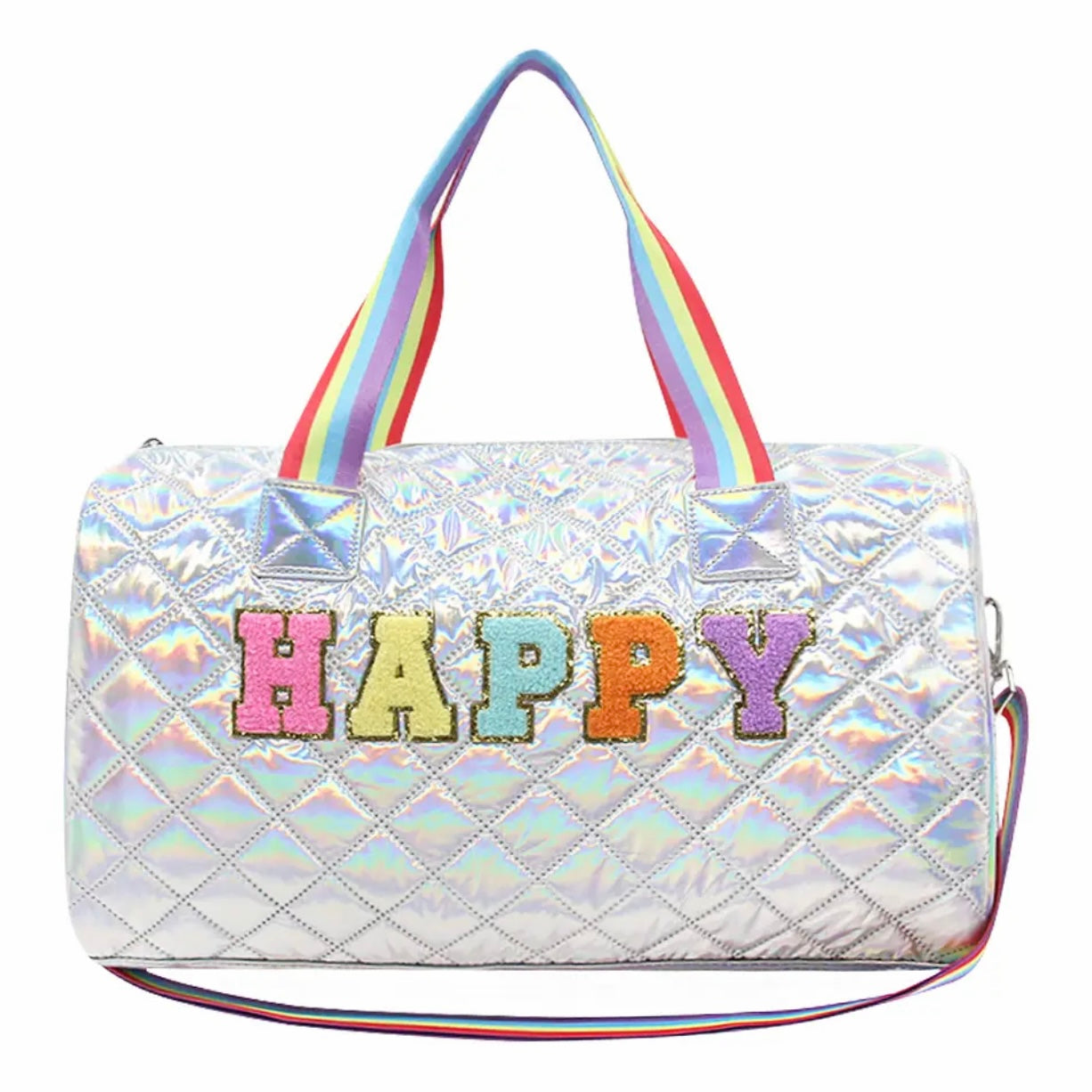 Happy Chenille Duffel Bag