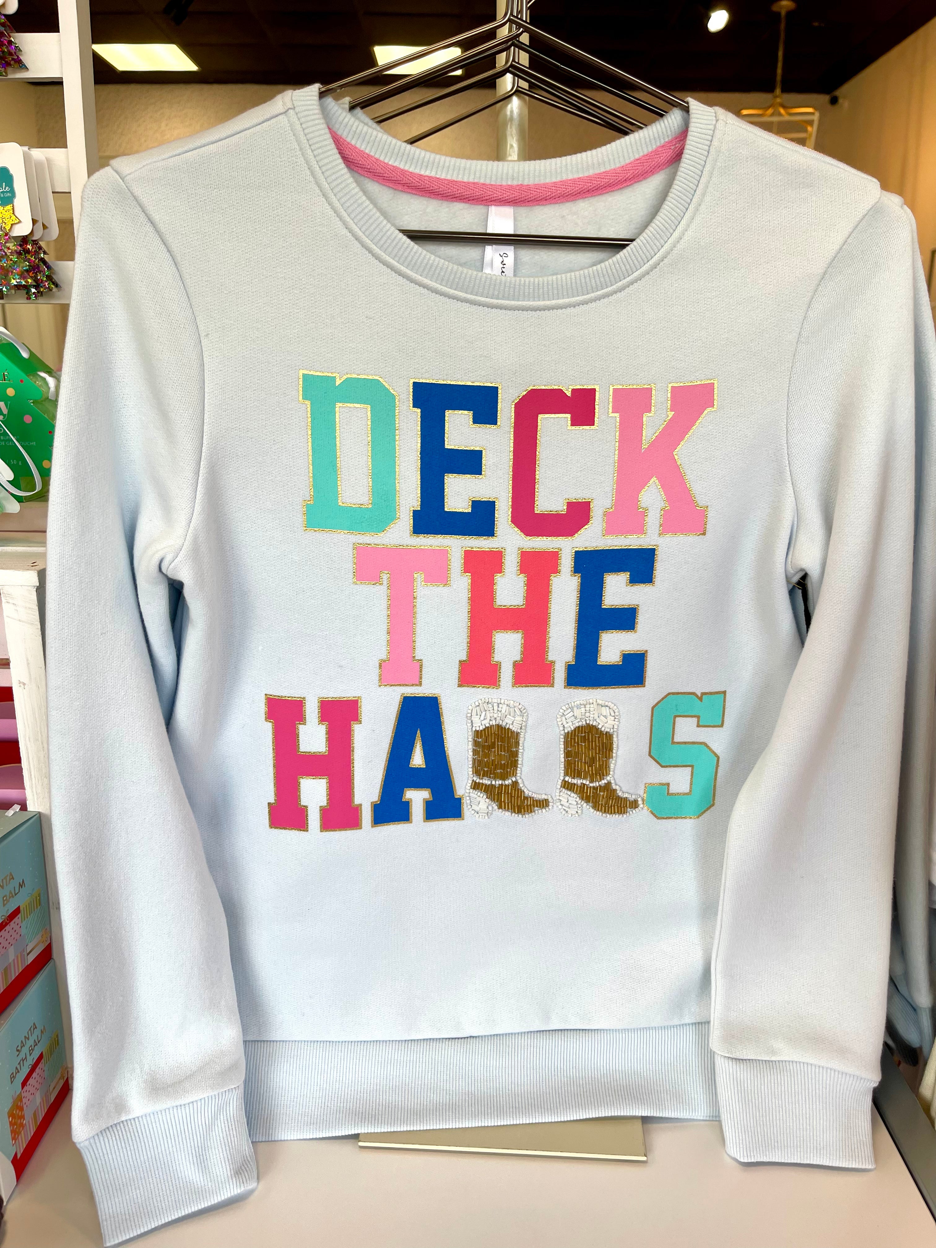 Deck the Halls Puff Pullover