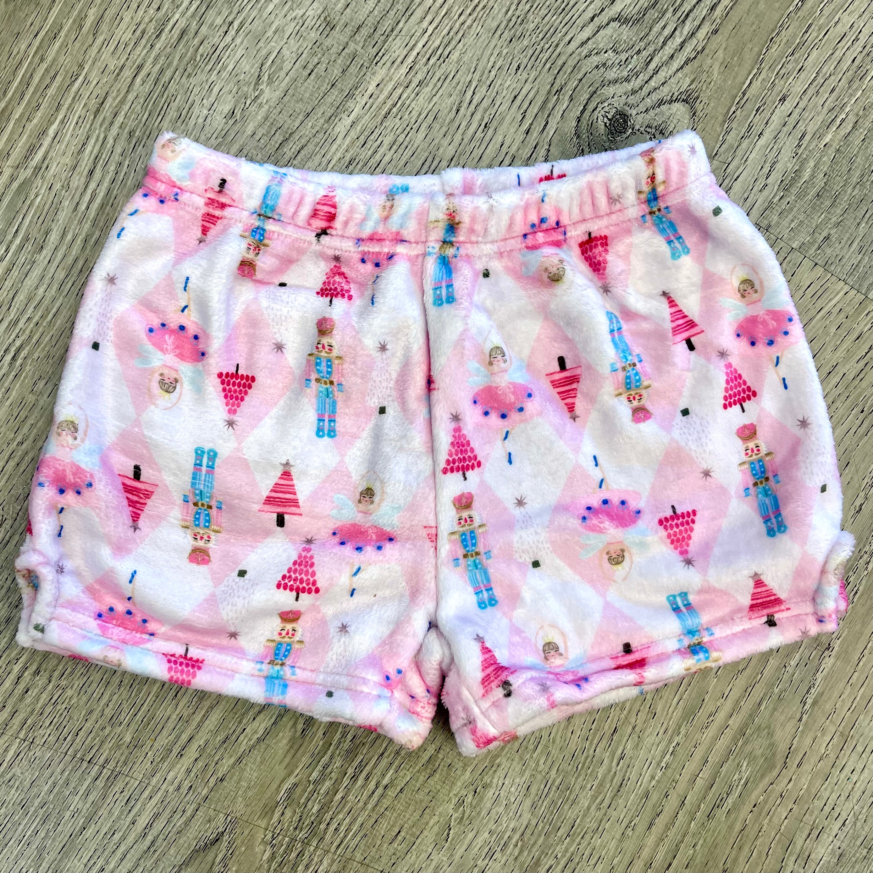 Nutcracker Plush PJ Shorts