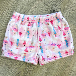 Nutcracker Plush PJ Shorts