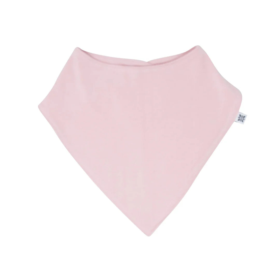 Sweet Bamboo Pink Suede Bib