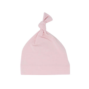 Sweet Bamboo Pink Suede Knot Hat