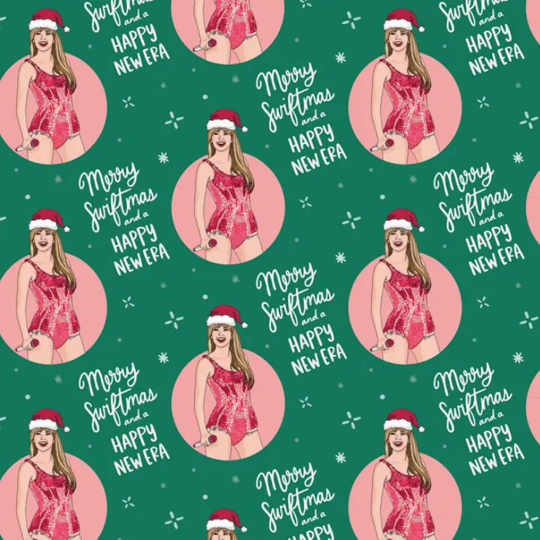 Taylor Swift Christmas Gift Wrap