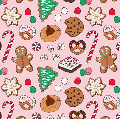 Christmas Desserts Gift Wrap