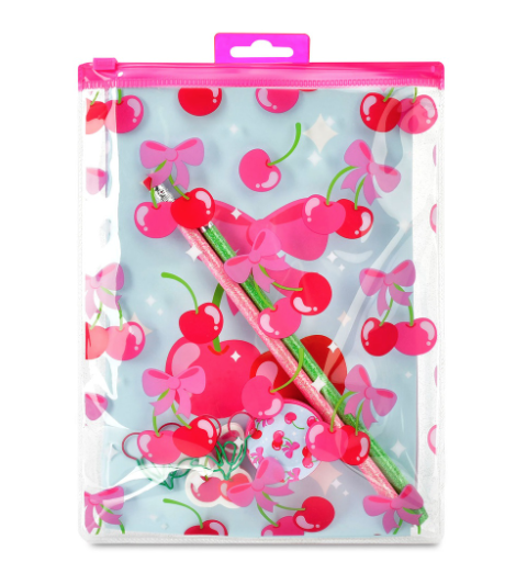 Cheerful Cherries Stationery Set