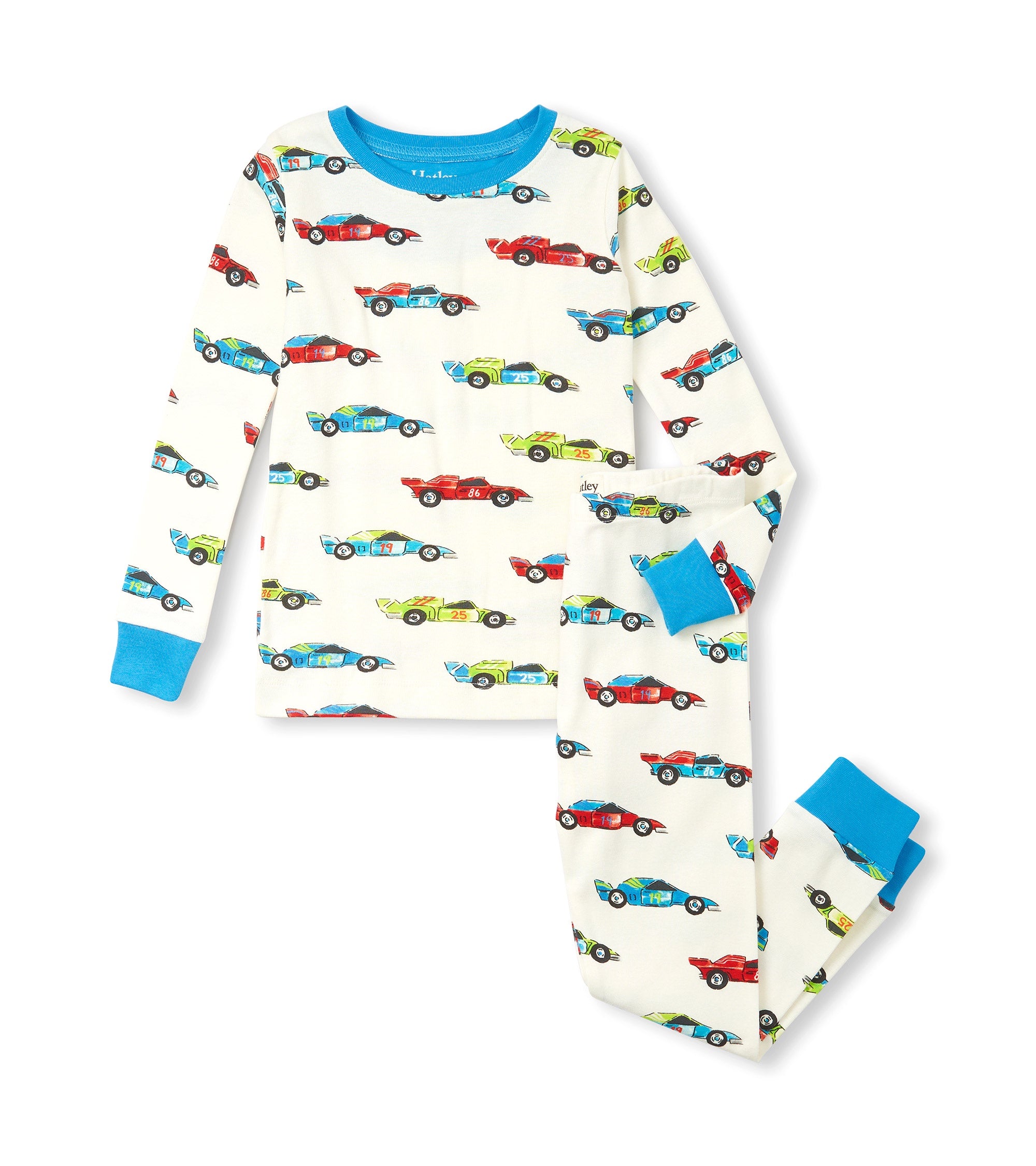 Hatley Race Cars PJ Set