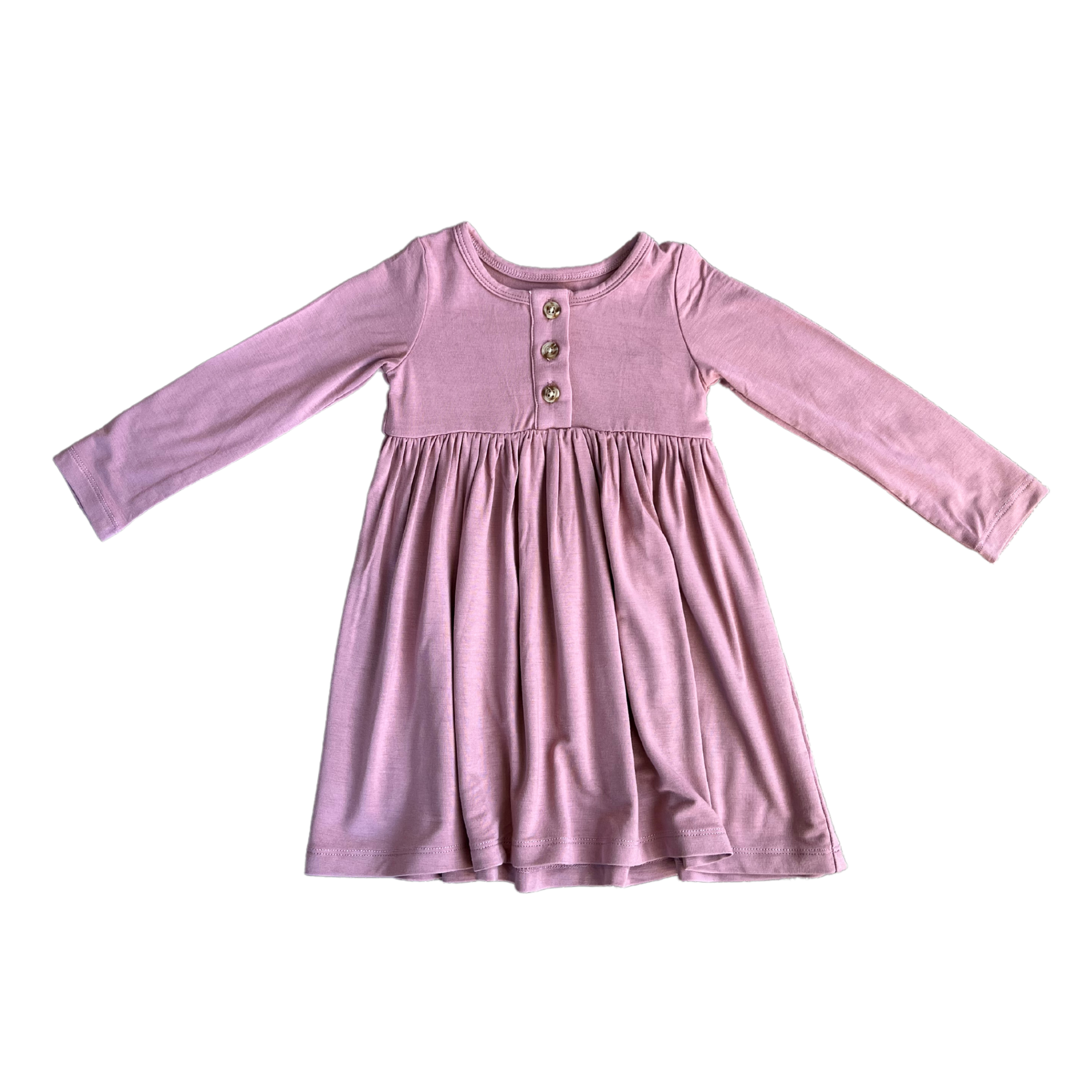 Mauve Henley Dress