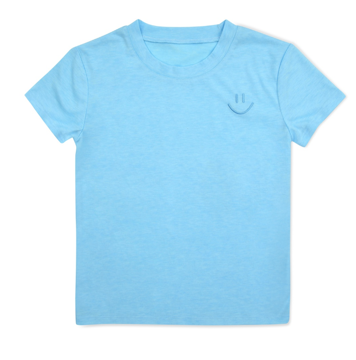 Blue Smile Pajama T-Shirt